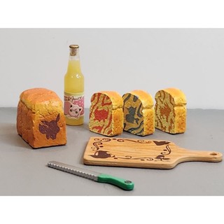 rement 寶可夢 神奇寶貝 皮卡丘 青空 晴空 麵包坊 3號款 吐司 果汁 食玩 盒玩 迷你 玩具 有紙
