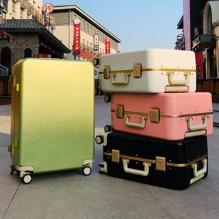行李箱 旅行箱 登機箱 密碼箱 拉桿箱 20吋行李箱 26吋行李箱 時尚 皮紋 高顏值 小清新 結實 復古 旅行 簡約