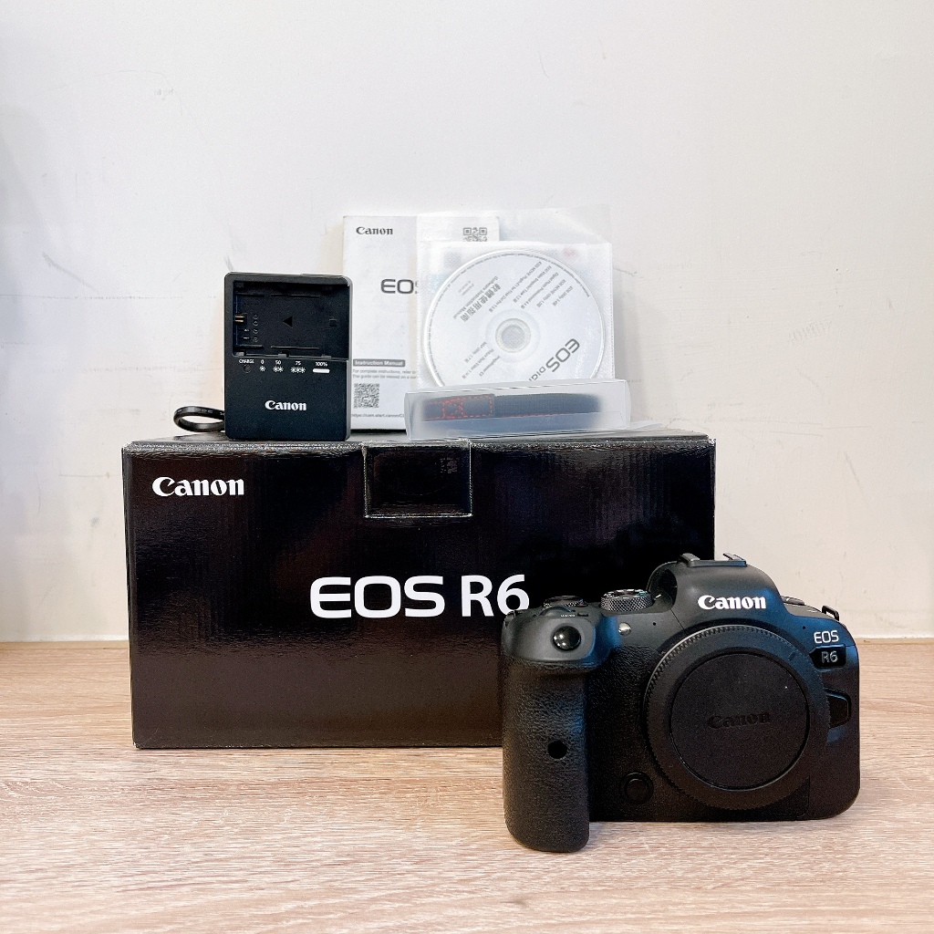 ( 超高速4K全片幅無反光鏡相機 ) Canon EOS R6  自動曝光相機 4K 全片幅 二手 林相攝影(高快門數）