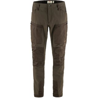 Fjallraven Keb Agile 男款彈性耐磨登山長褲 F86411-633 深橄欖