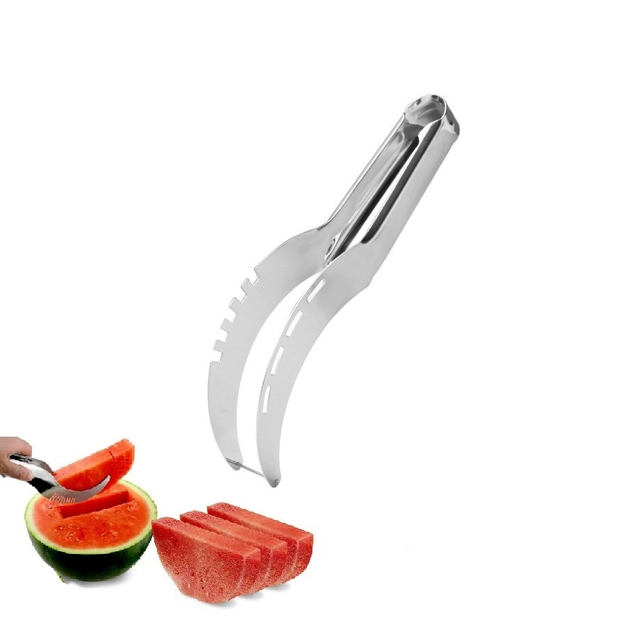 不銹鋼水果切塊刀 切西瓜刀 西瓜切塊刀 水果刀 水果切塊刀