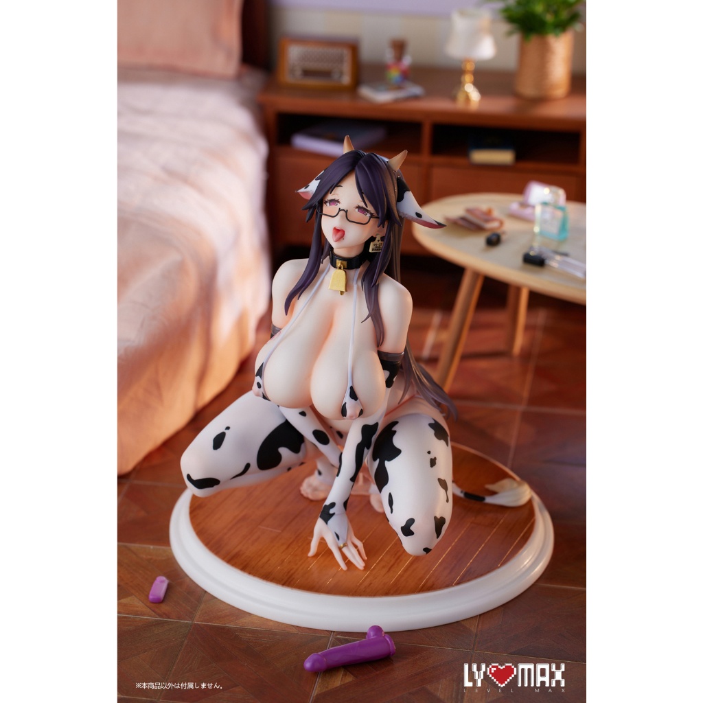 【小妻玩玩具】 9月 預購 LEVEL MAX 1/6 奶牛比基尼前輩 黑芙 PVC 0502
