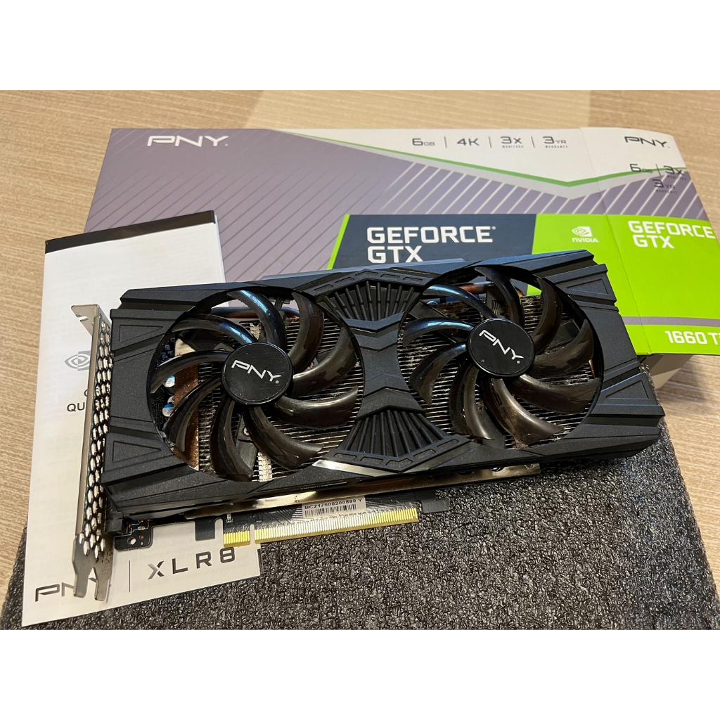 [二手][PNY] GTX 1660 TI 顯示卡 (兩張一起買優惠價)