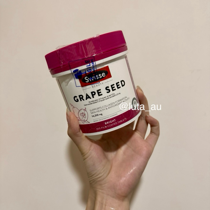 Swisse Grape Seed 14,250mg 300Tabs 葡萄籽 300粒