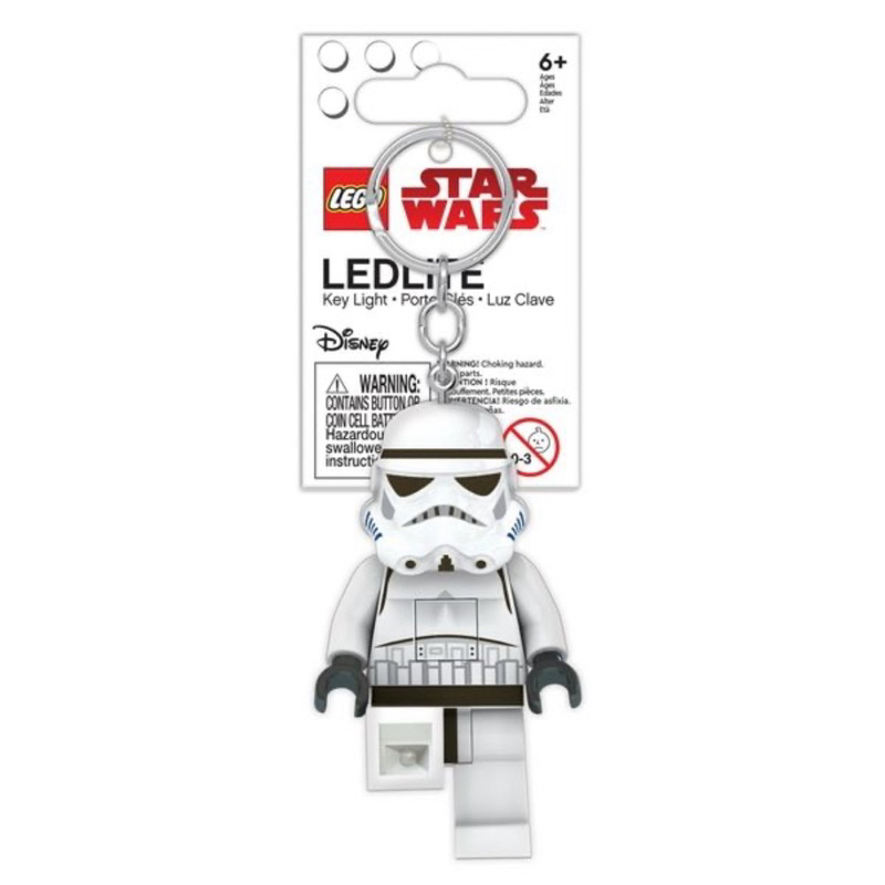 LEGO樂高星際大戰白兵鑰匙圈燈 二手