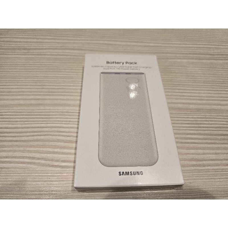 Samsung 25w 10000mah 雙向閃充原廠行動電源 ( EB-P3400 )
