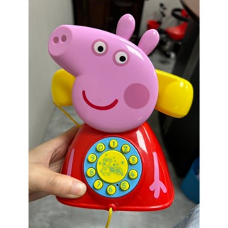 ❗️出清❗️兒童玩具 佩佩豬 粉紅豬 造型電話 玩具電話 電話