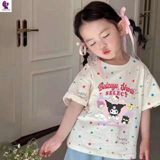 女童短袖 短袖上衣 可愛上衣 童裝女童夏裝t恤韓系洋氣寶寶半袖上衣薄款兒童