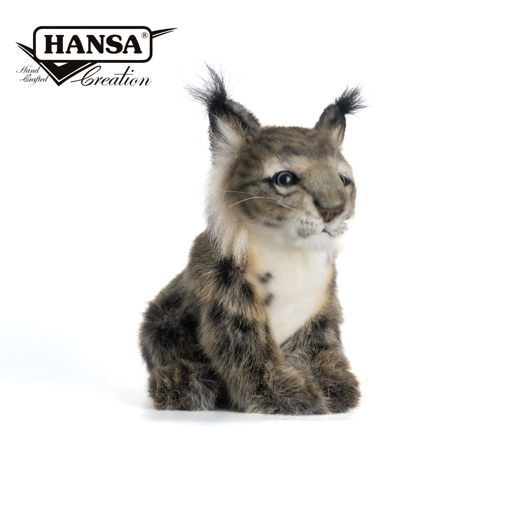 Hansa 7505-山貓寶寶18公分高
