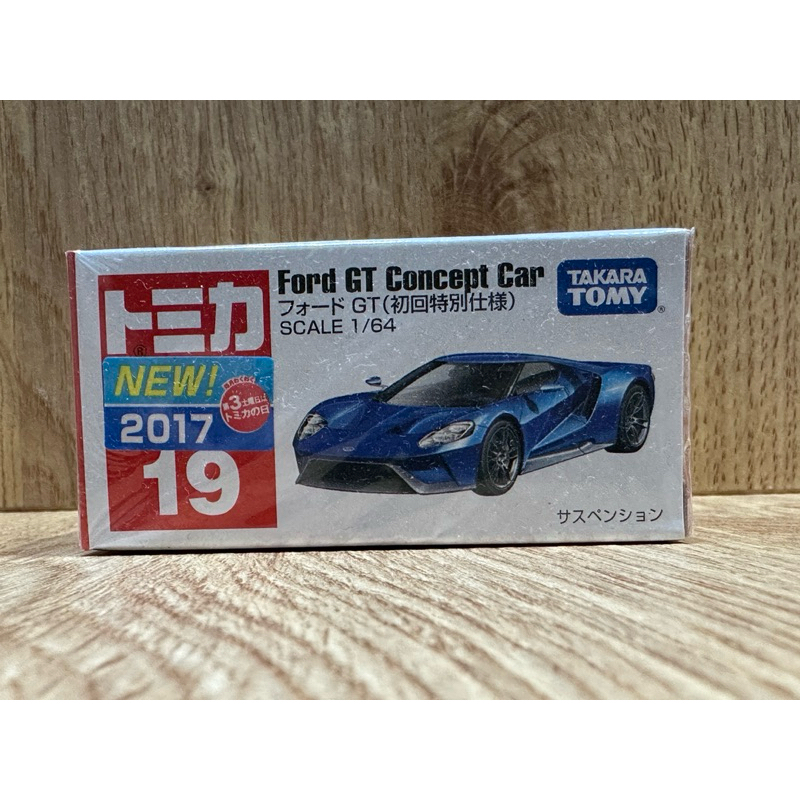 Tomica 19 ford gt concept car 新車貼 初回