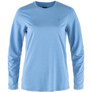 Fjallraven 北極狐 Abisko Day Hike LS 女款長袖排汗衣 F14600161-537 群青藍