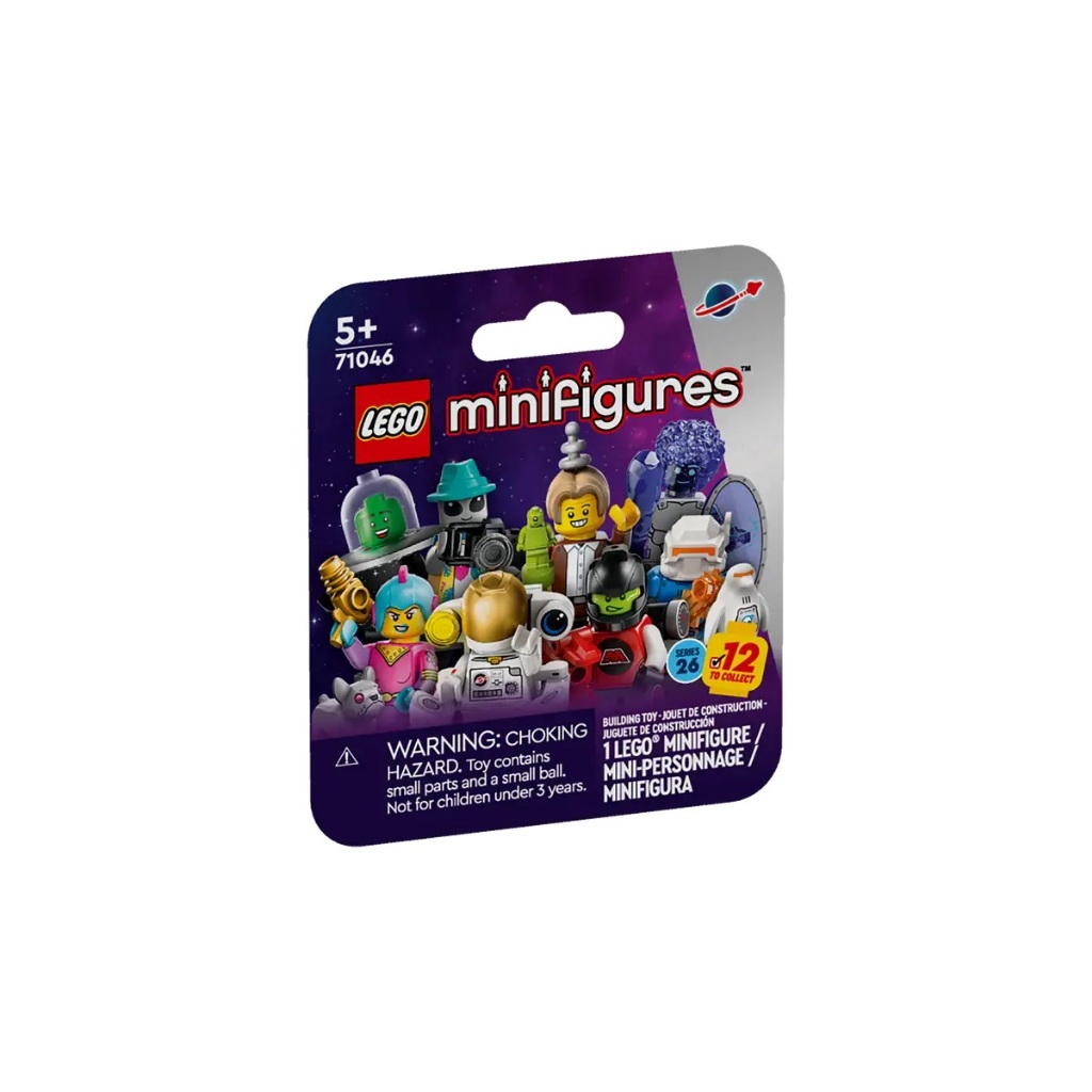 LEGO 71046 樂高人偶：Minifigures 第 26 代 太空 人偶 &lt;樂高林老師&gt;