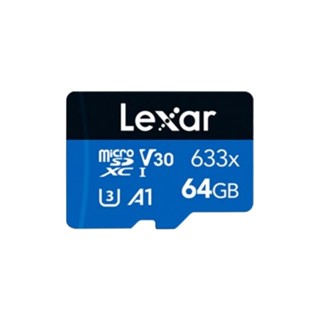 Lexar雷克沙 633x microSDXC UHS-I A1 U3 64G記憶卡 LMS0633064G-BNNNG