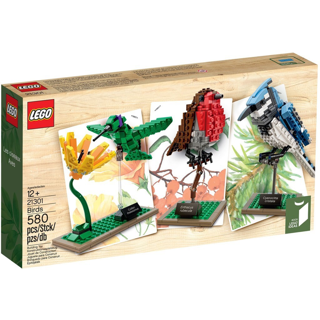 (全新未拆) LEGO 樂高 21301 創意系列 Birds 野鳥生態組 (請先問與答)