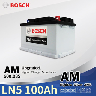 德國BOSCH博世600.085容量100AH 銀合金汽車電瓶 AMS充電制御車電池 BENZ賓士 W203