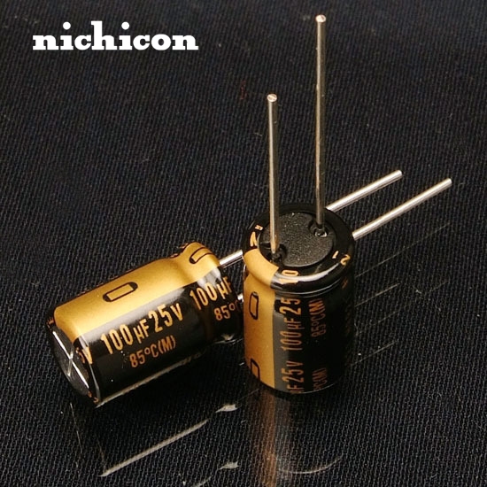 庫存不用等-【no】-NICHICON  KZ音頻電容100uF/25v W208 [9026076] 庫存20071現