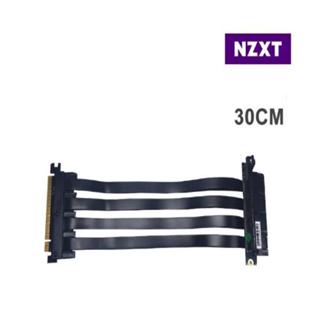(聊聊享優惠) 恩傑 NZXT PCIE 直立顯卡彈性延長線 30cm / 90度(臺灣本島免運費)