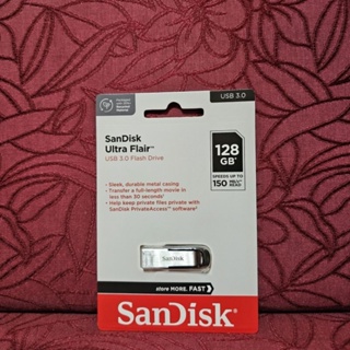 SanDisk 晟碟 128GB Ultra Flair USB3.0 隨身碟(高速150MB/秒 原廠5年保固)