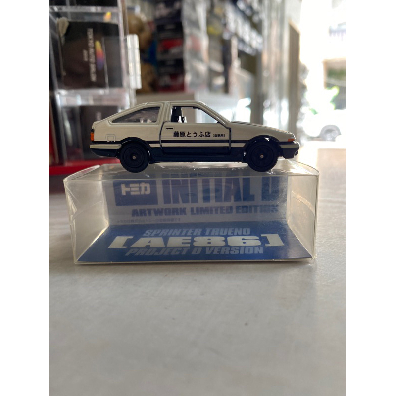 TOMICA 絕版 中製 Artworks Limited INITIAL D 頭文字D AE86 (盒車如圖）