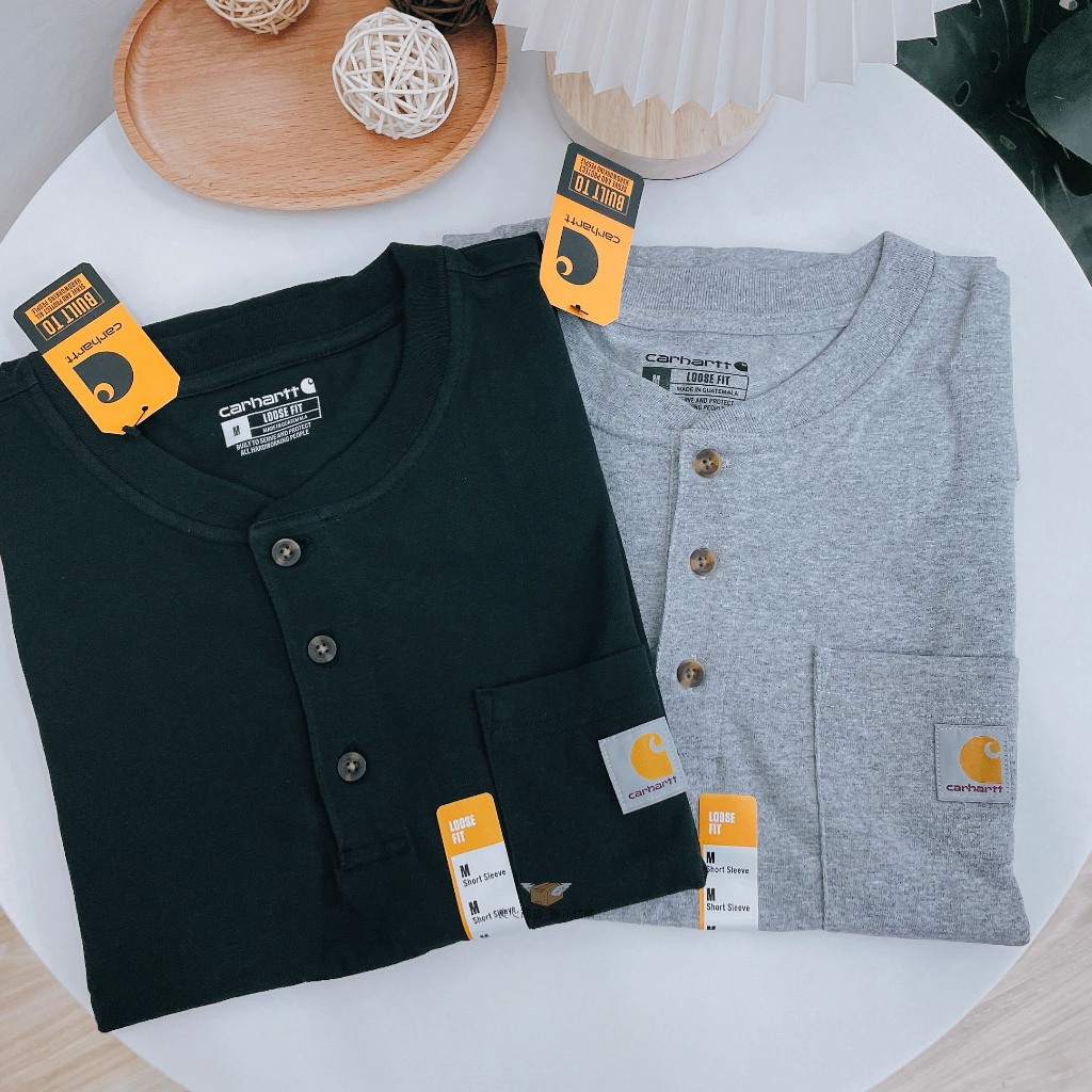 【良心商店】Carhartt 咖哈 K84 亨利 工裝 短袖 短T 短踢 素T 短TEE 上衣