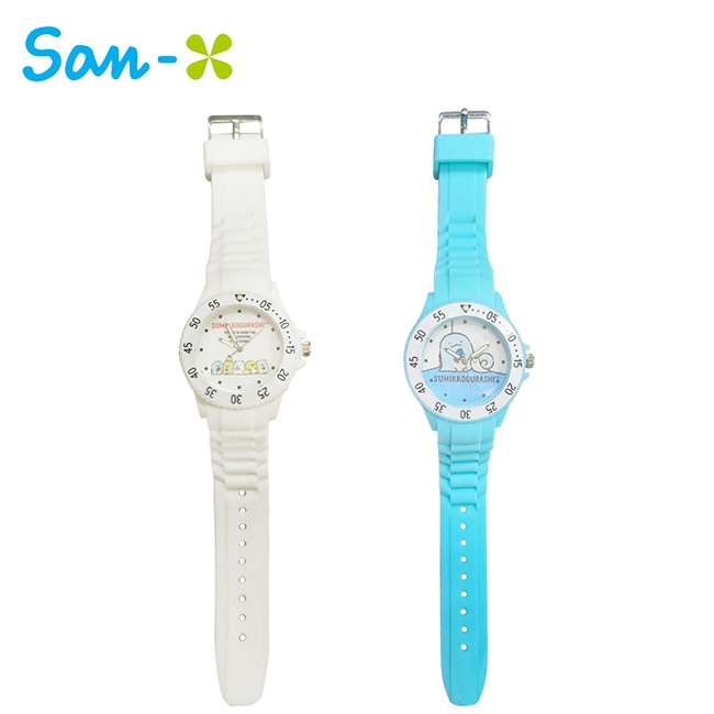【現貨】角落生物 矽膠 指針手錶 指針錶 兒童錶 手錶 角落小夥伴 San-X 日本正版
