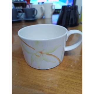 Royal Fine China 骨瓷馬克杯 直徑8cm*高5.5cm 花茶杯 咖啡杯 白瓷花卉馬克杯 陶瓷杯 牛奶杯