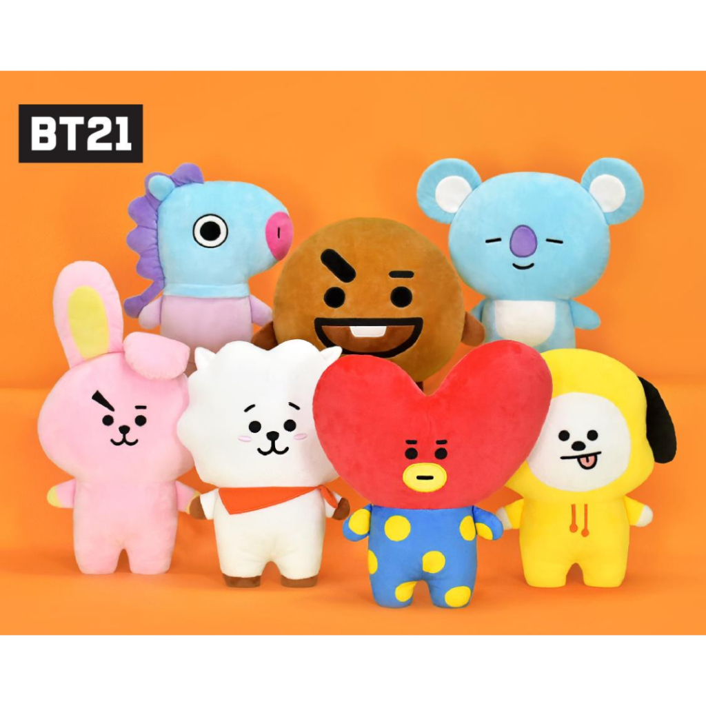 12吋 BT21造型抱枕 絨毛抱枕 宇宙明星BT21 防彈少年團