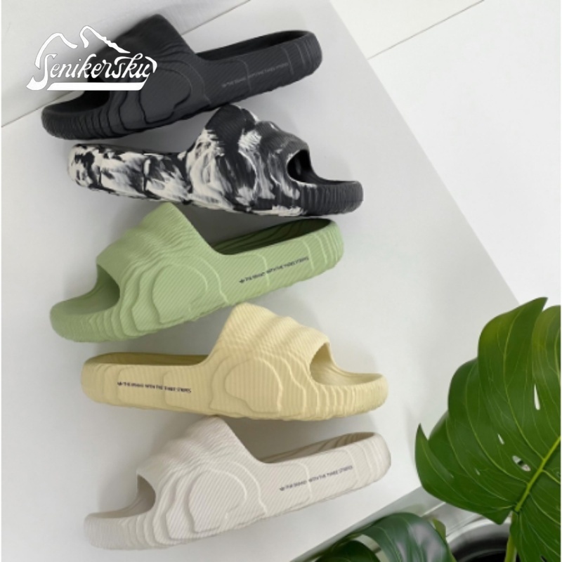 【senikersku】adidas originals Adilette 22 涼鞋 厚底波浪紋拖鞋 防滑防水 沙灘鞋
