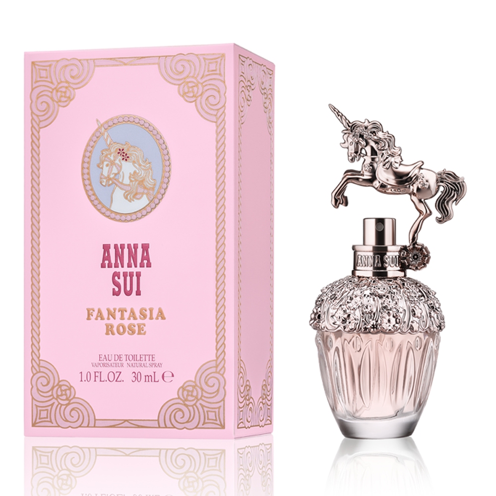 ANNA SUI 安娜蘇 玫瑰花舞獨角獸女性淡香水限量版30ml Vivo薇朵