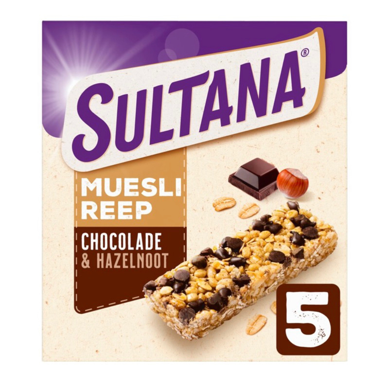 🇳🇱荷蘭Sultana 燕麥堅果棒 巧克力/莓果 富含纖維 無添加化學色素與香精