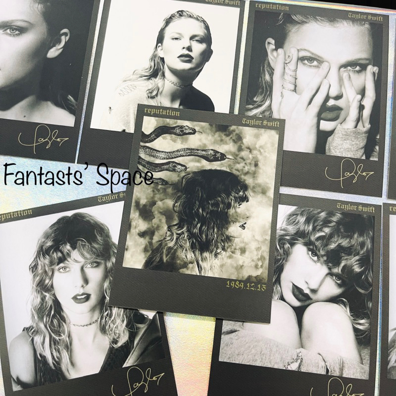 F•L🚀(現貨)共13款 拍立得造形雙面大卡Taylor Swift 泰勒絲 Reputation 專輯 TTPD