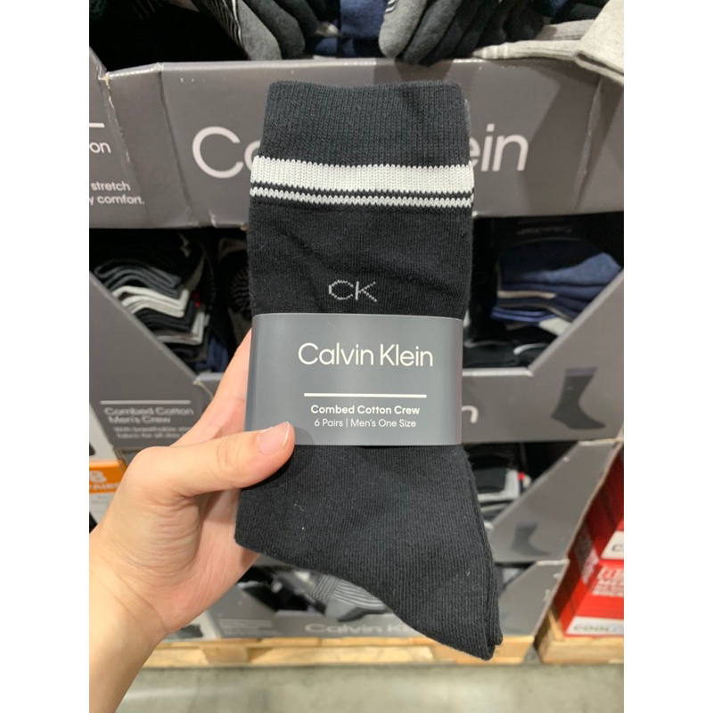 Calvin Klein紳士襪6入組 好市多代購