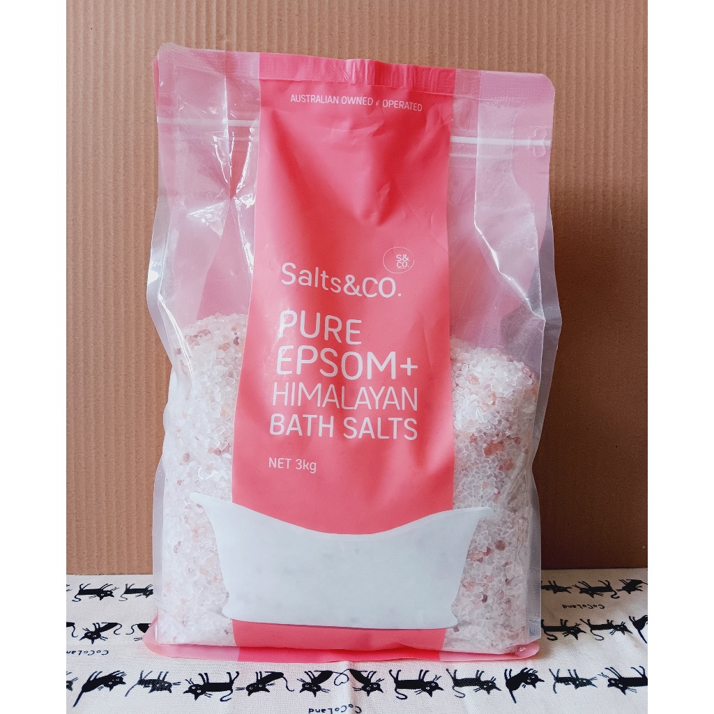 ❤現貨-3公斤/包❤ Salts &amp; CO 喜馬拉雅沐浴鹽 3公斤 好市多 Costco