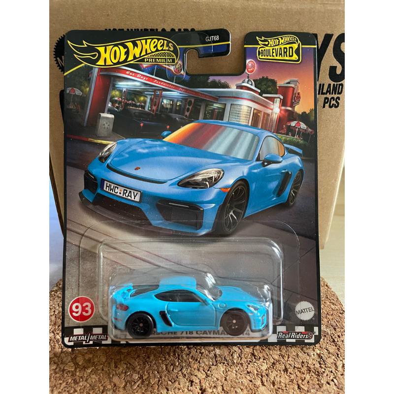 Hot Wheels 風火輪 林蔭大道 保時捷Porsche 718 Cayman GT4