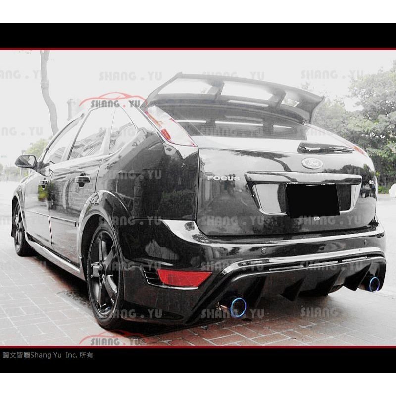 福特 FORD FOCUS RS MK2 MK2.5 後保桿 後大包 05 06 07 08 09 10 11 12