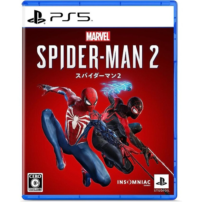 PS5  蜘蛛人2 二手（特典未使用） 、完善保存9.9成新、光碟無刮傷！