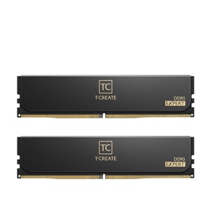 十銓 T-CREATE 引領者 EXPERT DDR5 6000 雙通道32GB(16GB*2)桌上型記憶體/黑