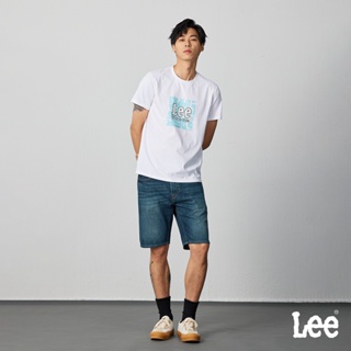 Lee 902 牛仔短褲 男 深藍洗水 LB422003ABU