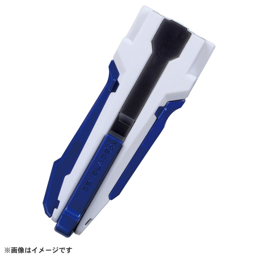 老夆玩具【現貨】代理版 TAKARA TOMY 戰鬥陀螺X BEYBLADE X發射器改造型握把 白藍 BX-29