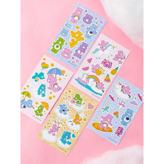 少量現貨 Care Bears官方授權 彩虹熊熊 5入組貼紙