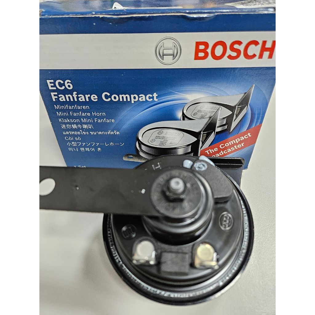 只賣單邊低音喇叭~BOSCH EC6 Fanfare Compact 低音 車用  迷你蝸牛喇叭