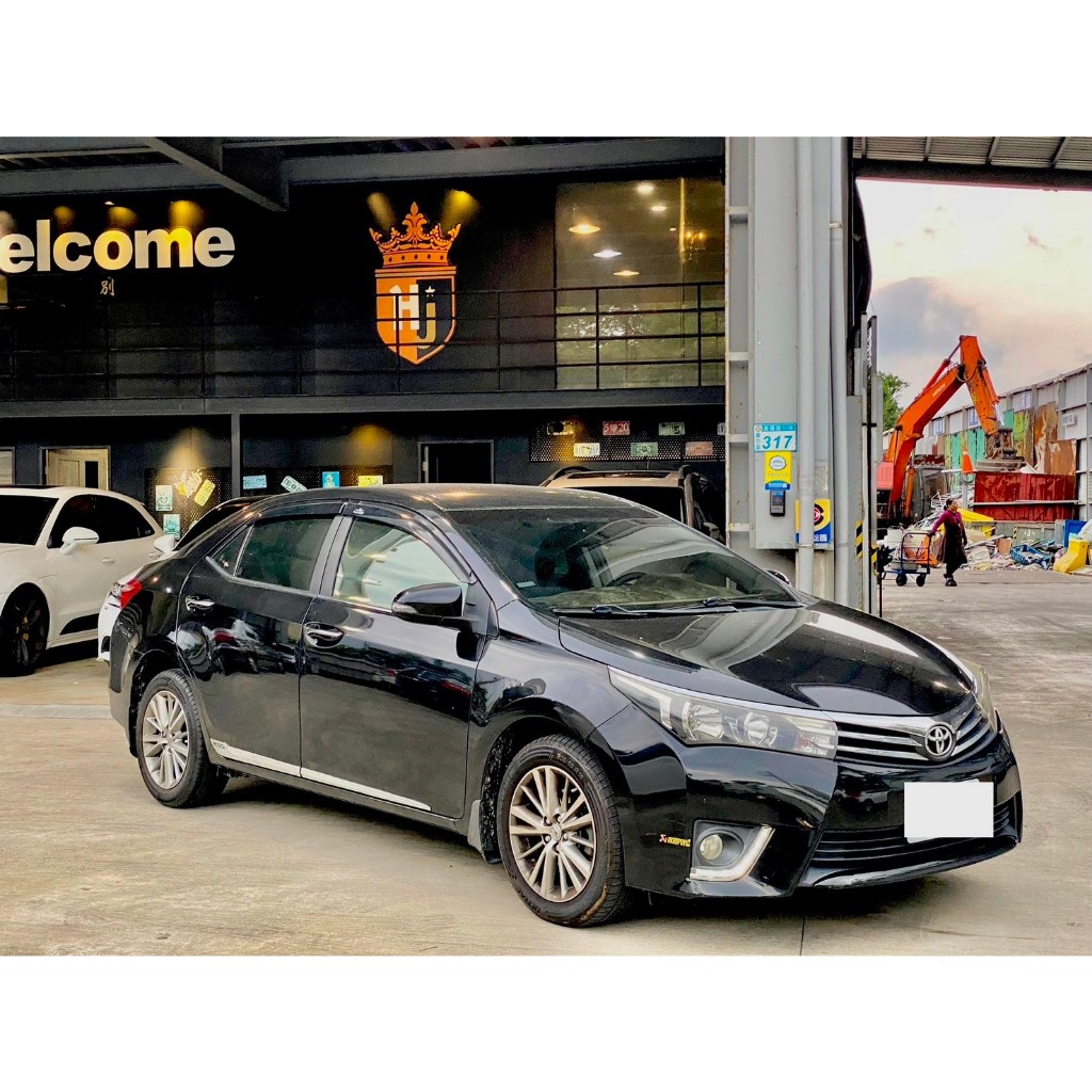 2015 Toyota Altis 1.8 黑#可全額貸 #超額貸 #車換車結清#強力過件99%
