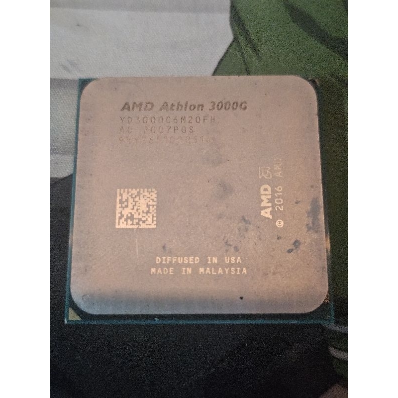 AMD 3000G AM4處理器 Athlon 3000G