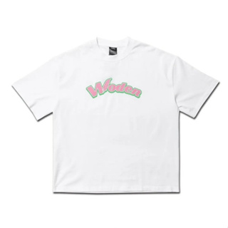 WODEN "Classic Feather LOGO tee" | 白