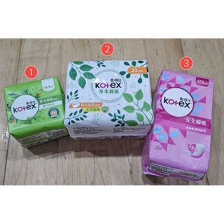 【芮姬的窩。可刷卡】2027年01月後 現貨不用等 台灣製 Kotex 靠得住 草本抑菌護墊/衛生棉 安全瞬吸護墊