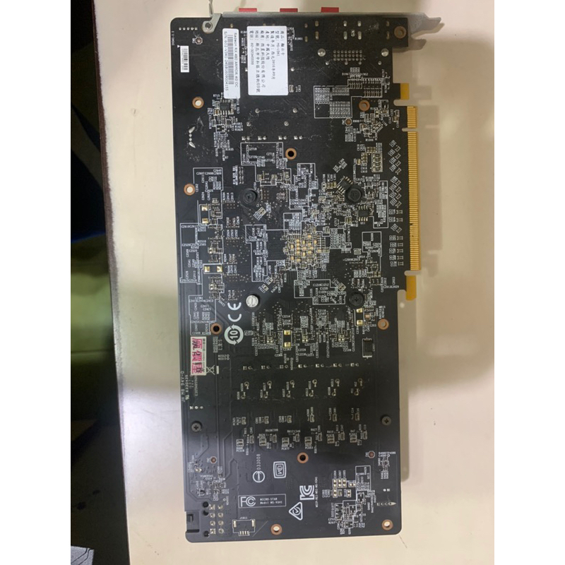 微星MS-V341 Radeon RX480 ARMOR 4G OC顯示卡（二手）