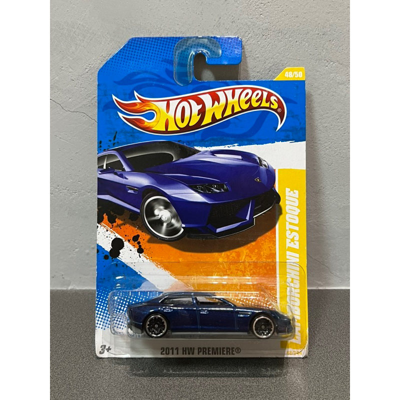 《初版老卡》 Hot Wheels 風火輪 Lamborghini Estoque 藍寶堅尼 2011