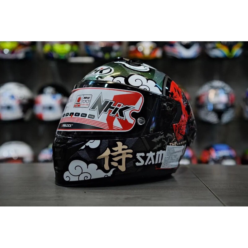 moto2輪館-Nhk K5R 黑武士全罩安全帽