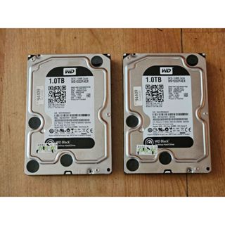 二手良品 WD Caviar Black 黑標 1TB SATA HDD WD1002FAEX 7200轉 硬碟