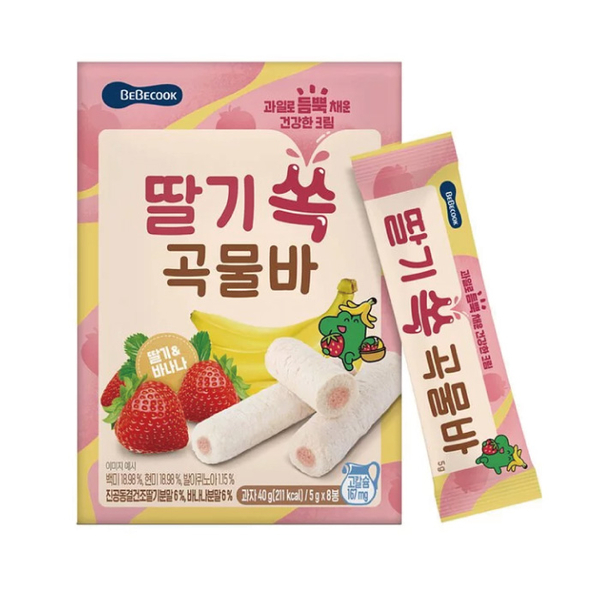 韓國 BEBECOOK 寶膳 幼兒水果酥酥捲